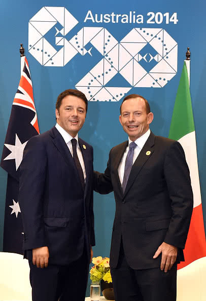 CERRONE WELCOMES ITALIAN PRIME MINISTER TO AUSTRALIA
