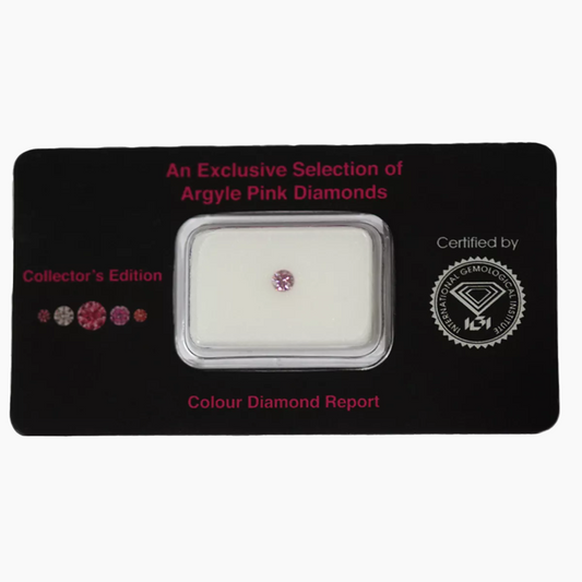 1=0.10ct FIP SI2 round brilliant cut diamond Argyle origin IGI cert 361969023