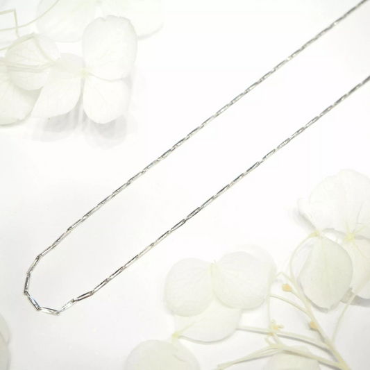 18ct White Gold 45cm Chain