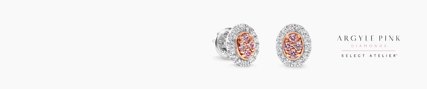 ARGYLE PINK DIAMOND EARRINGS