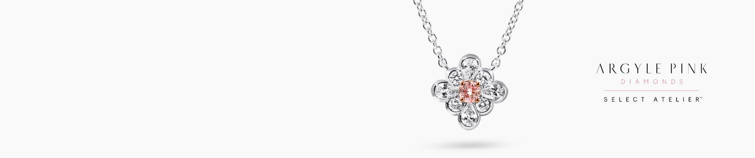 ARGYLE PINK DIAMOND NECKLACES
