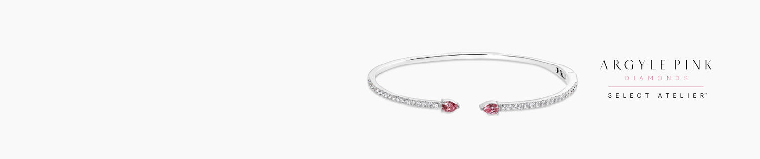 ARGYLE PINK DIAMOND BANGLES