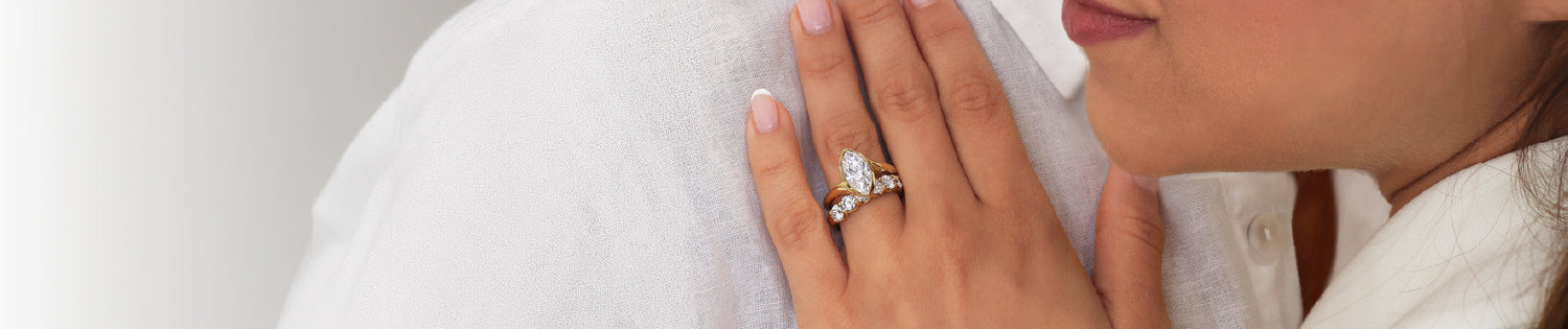 BEZEL SET ENGAGEMENT RINGS