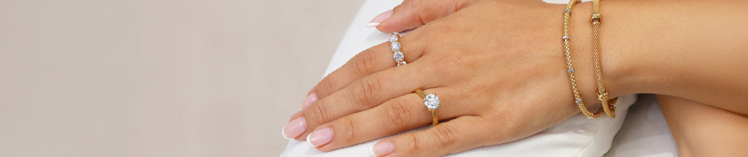 TWO TONE BRACELETS