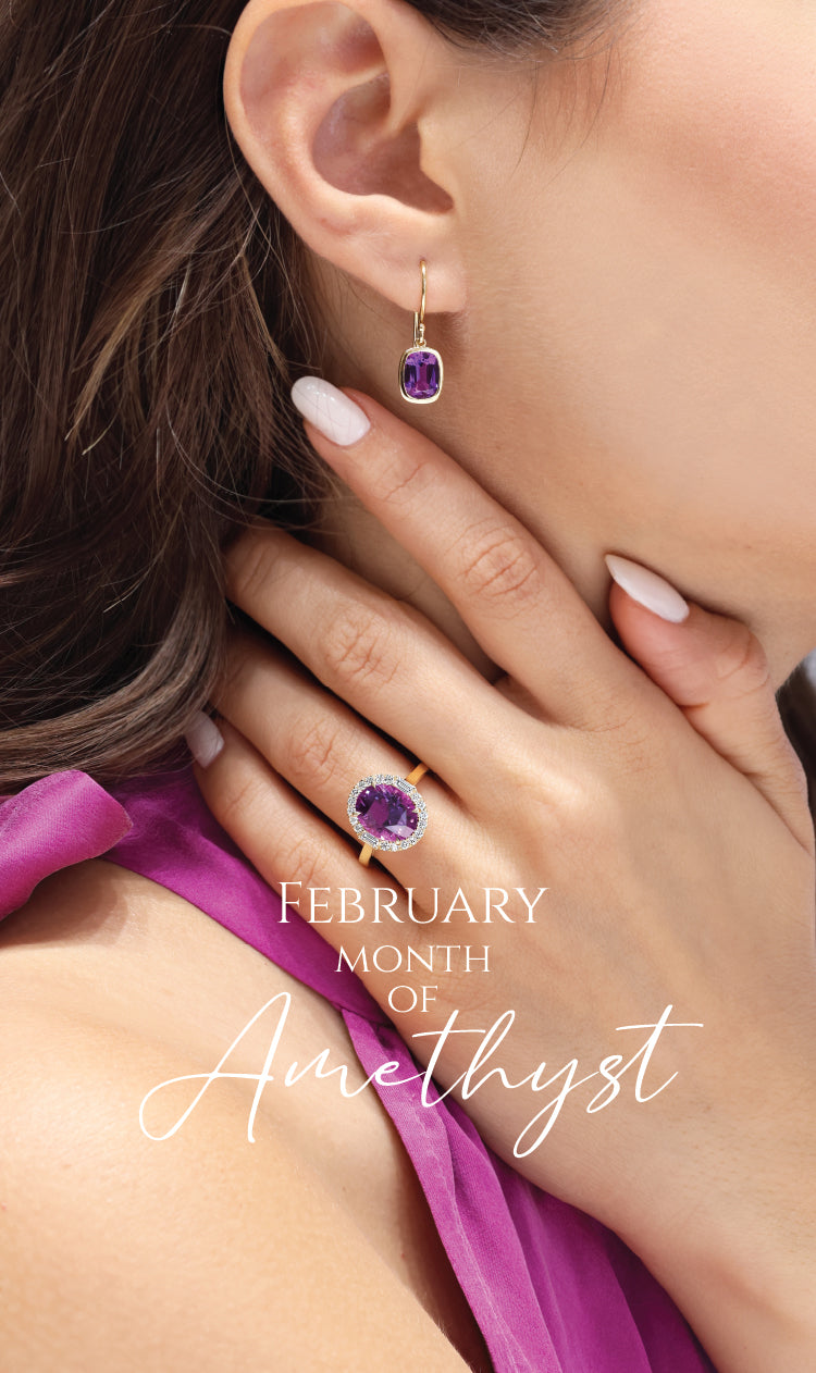 Cerrone Jewellers Amethyst and Diamond Jewellery