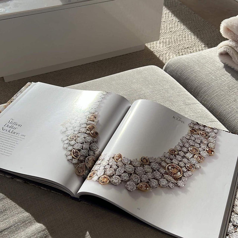 50th Anniversary commemorative Cerrone coffee table book million dollar necklace