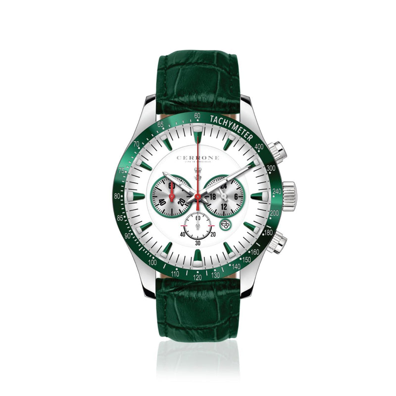 Cerrone 50th Anniversary chronograph ‘Verde’ watch