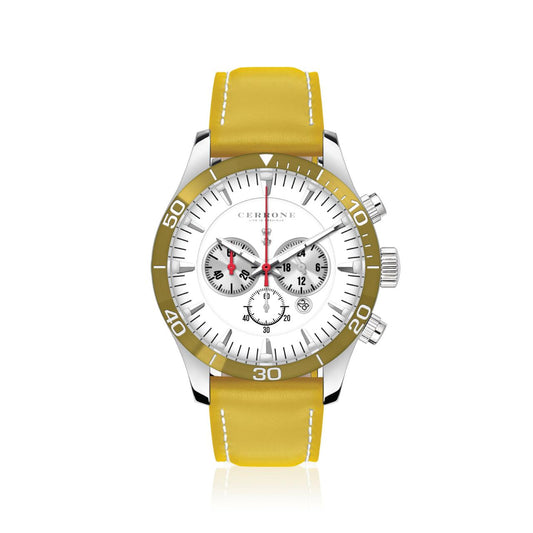 Cerrone 50th Anniversary chronograph ‘Giallo’ watch
