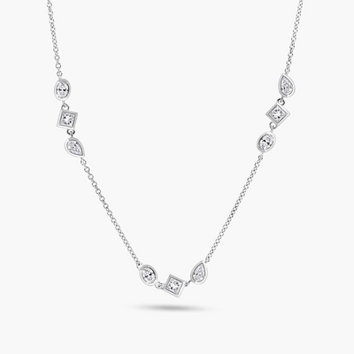 WHITE GOLD NECKLACES