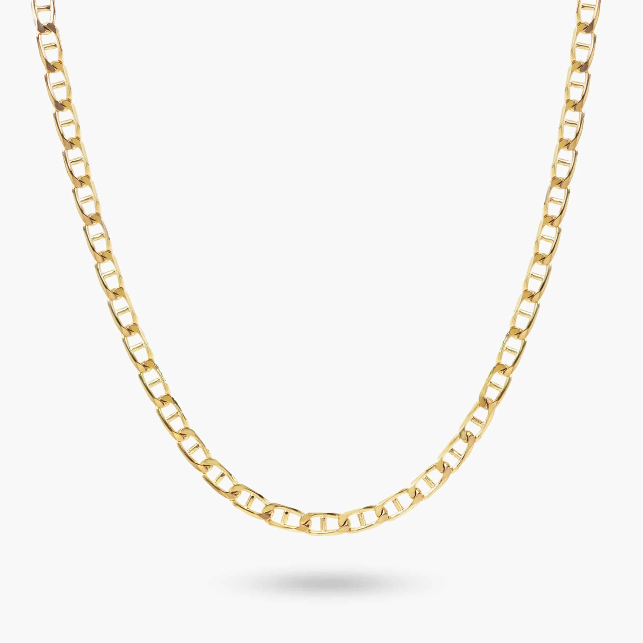 9ct Yellow Gold Anchor 52cm Chain