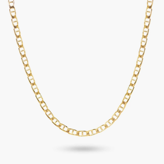 9ct Yellow Gold Anchor 52cm Chain