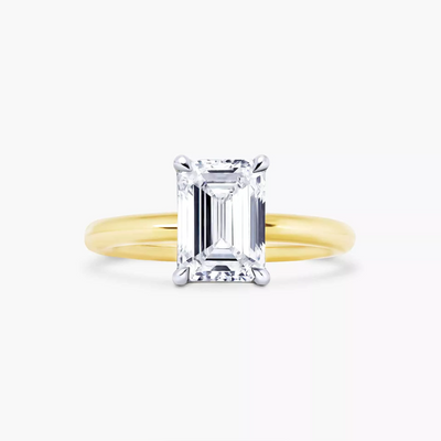 EMERALD CUT ENGAGEMENT RINGS
