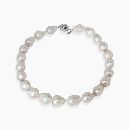 Fresh water 12-16mm baroque pearls necklace from Carmela Cerrone Collection