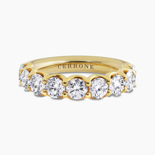 18ct yellow gold 2.27ct round brilliant cut diamond ring
