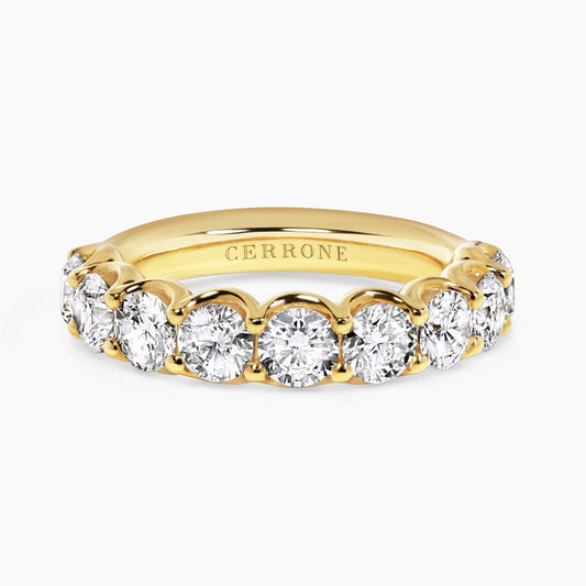 18ct yellow gold 2.36ct LAB Grown Diamond ring in a claw setting