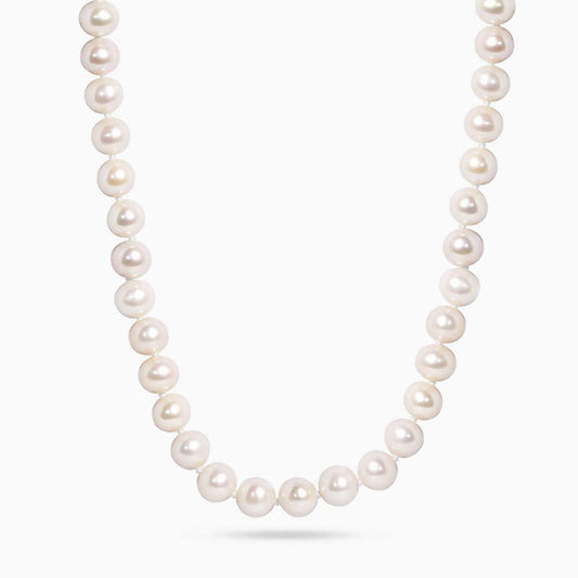 Fresh water pearl single strand necklace