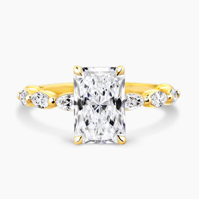 RADIANT CUT ENGAGEMENT RINGS