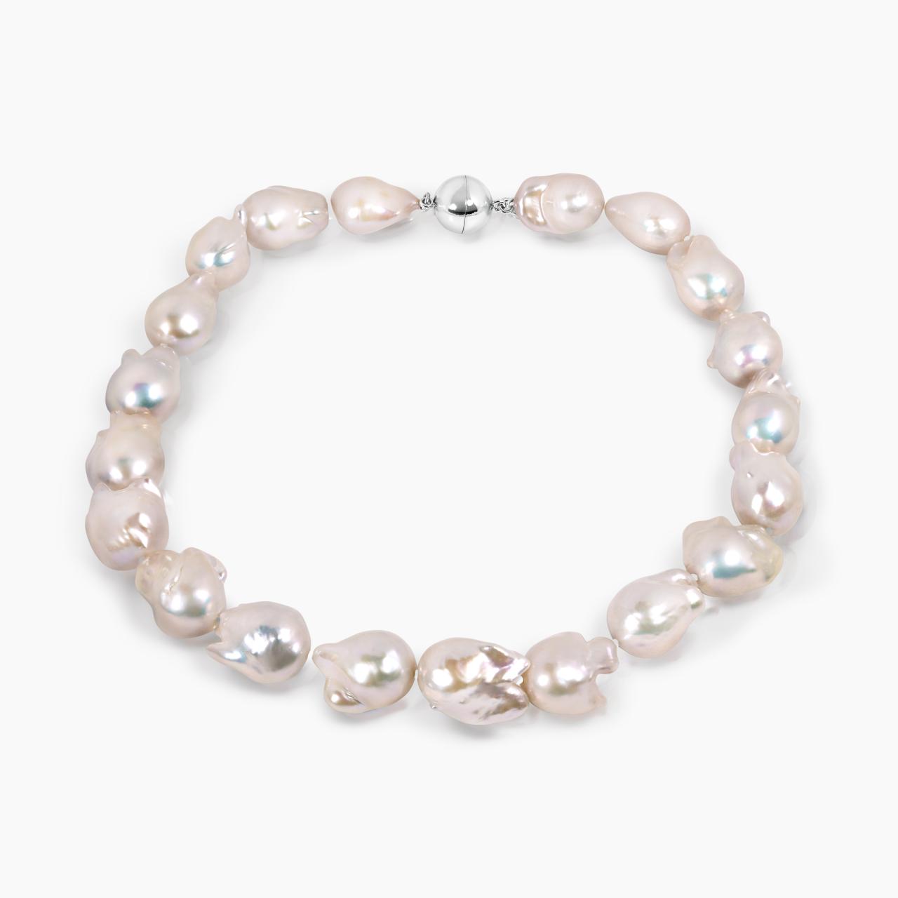 Fresh water 12-16mm baroque pearl necklace from Carmela Cerrone Collection