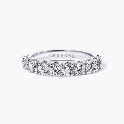 18ct white gold round brilliant cut diamond ring