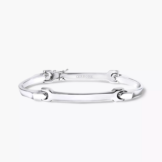 SENSI 18ct White Gold Sensi Bangle