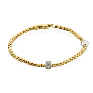 18ct diamond Fope bracelet