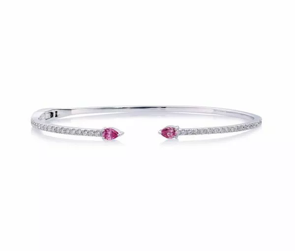 Dahlia Australian Argyle Pink Diamond Cuff