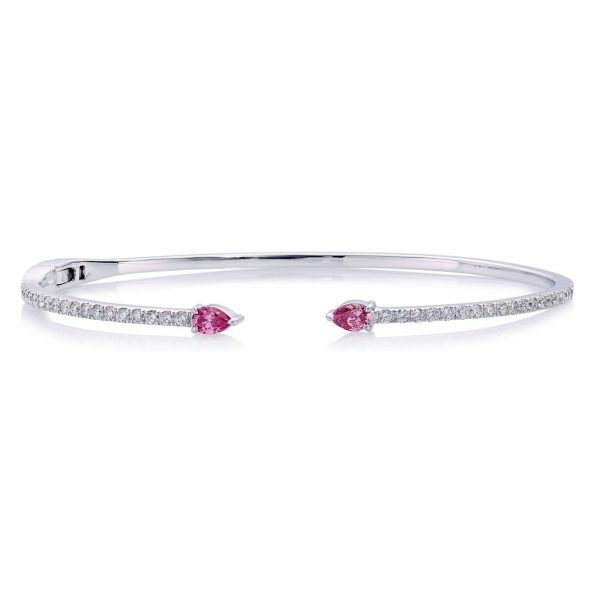 Dahlia Australian Argyle Pink Diamond Cuff