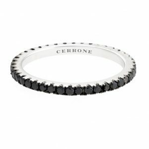 black diamond ring