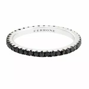 black diamond ring