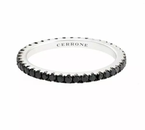 black diamond ring