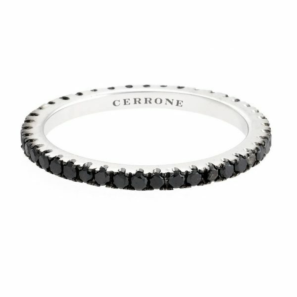black diamond ring