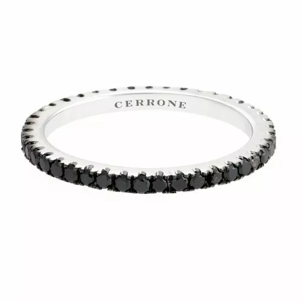 black diamond ring