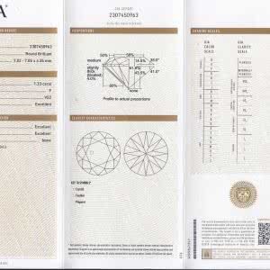 1.33ct F VS2 Round Brilliant Cut Diamond- GIA CERT