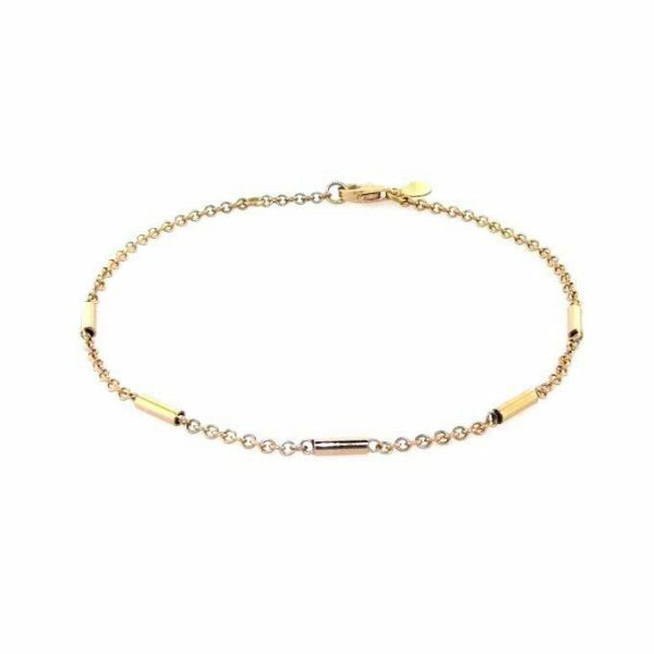 18ct rose gold bracelet