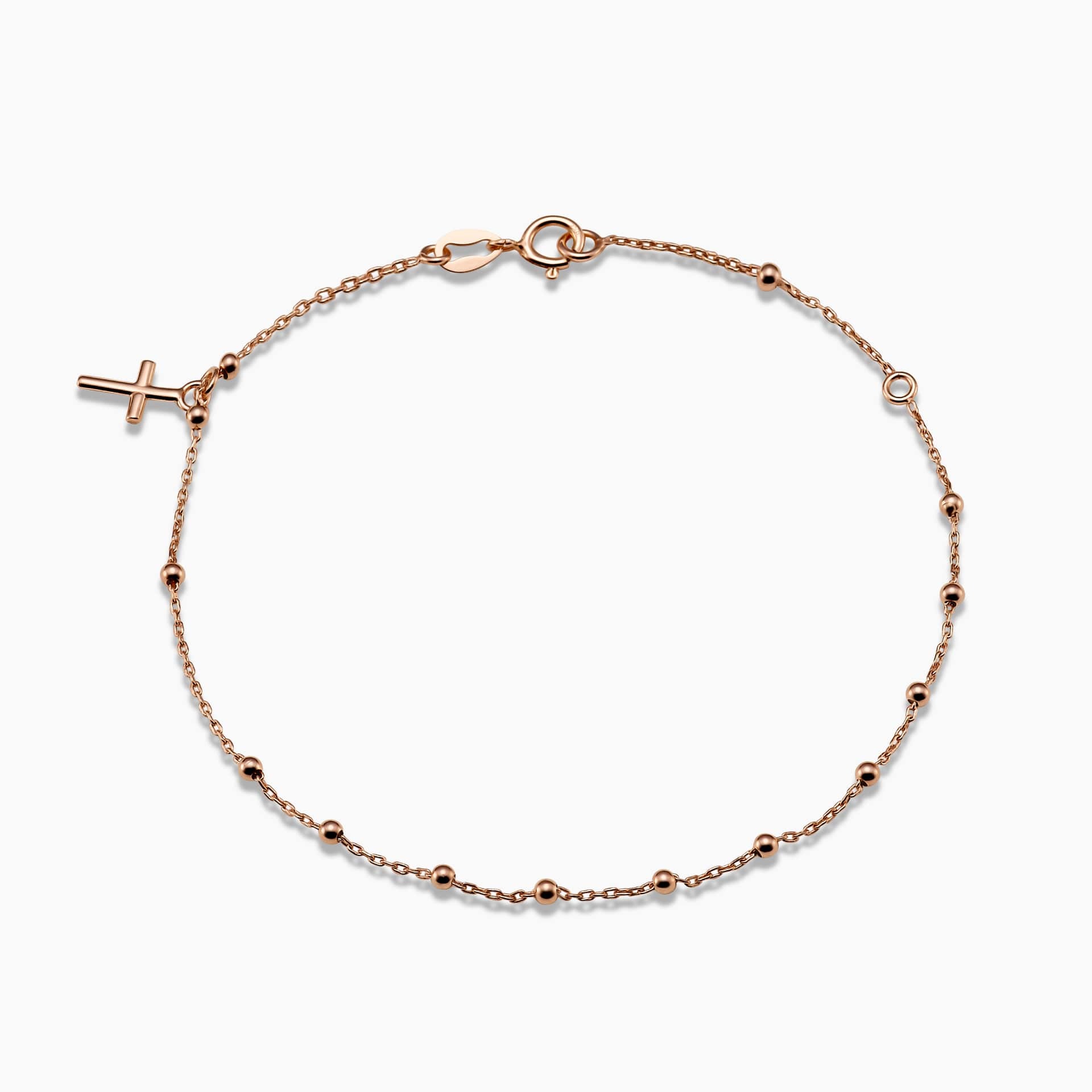 18ct rose gold rosary bracelet 18ct Gold Rosary Cerrone