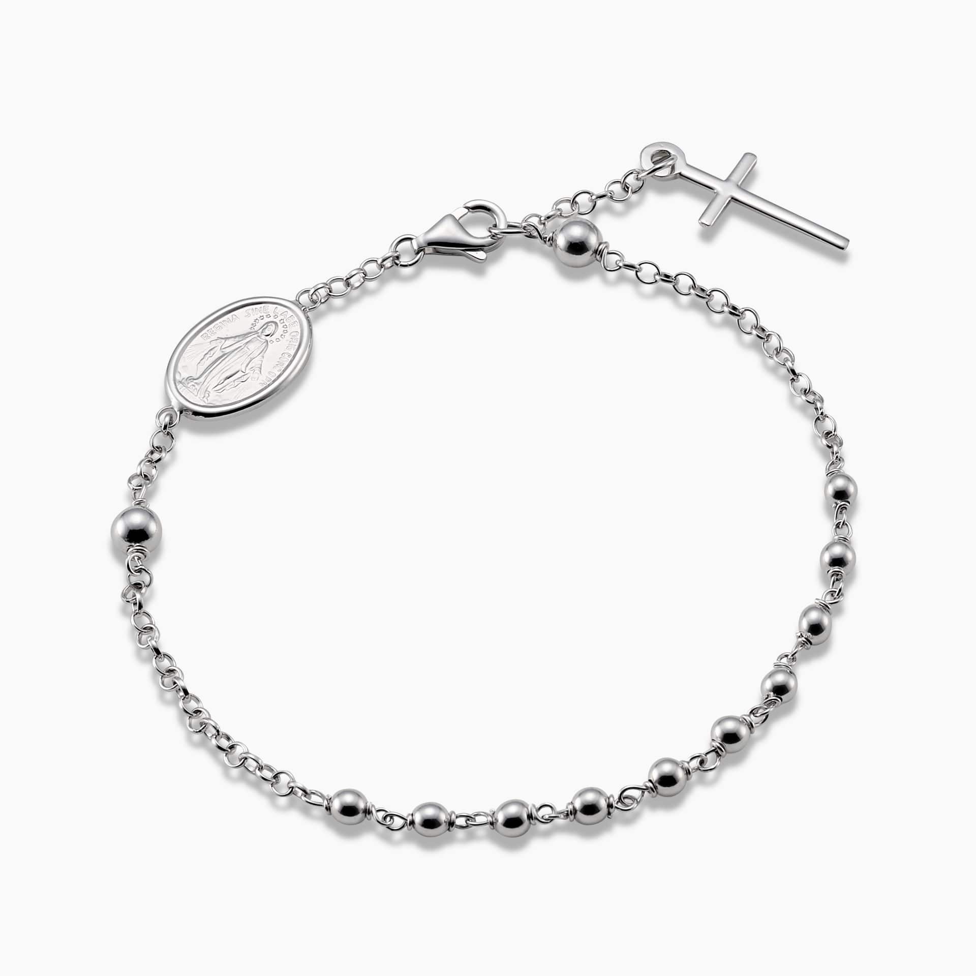 Gold rosary bracelet  JewelryAndGemseu