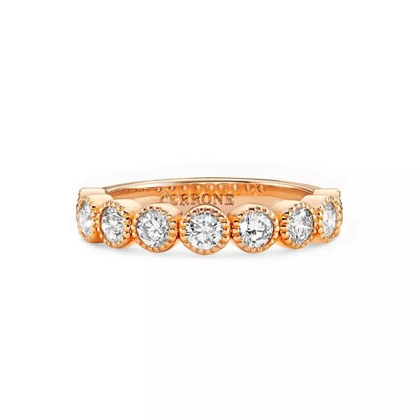 18ct rose gold diamond ring