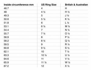 CARE & SIZING GUIDE