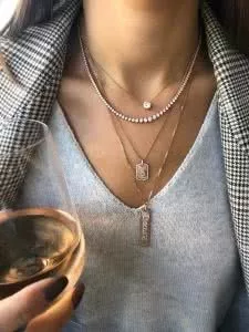  Diamond Tennis Necklace
