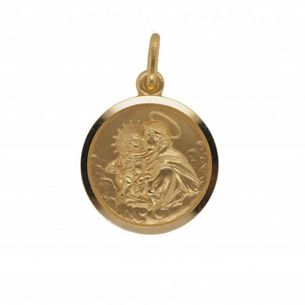 18ct yellow gold medallion