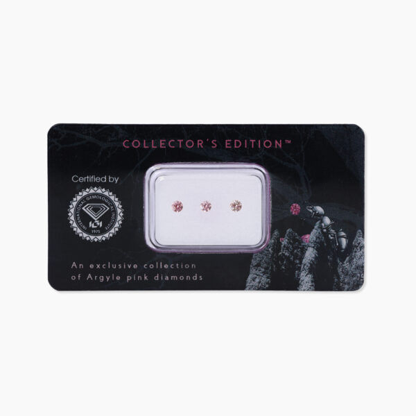3=0.22ct FIPP SI1 round Argyle Collector's Edition IGI