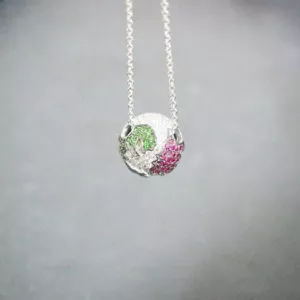 The GLOBO TRICOLORE pendant