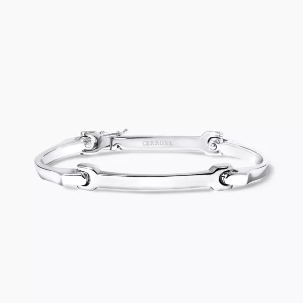 18ct White Gold Sensi Bangle