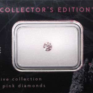 0.19ct FP SI1 (7P SI2) round pink diamond Argyle Collector's Edition IGI