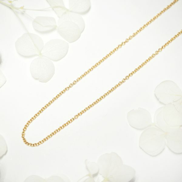 18ct Yellow Gold 42cm Trace Chain
