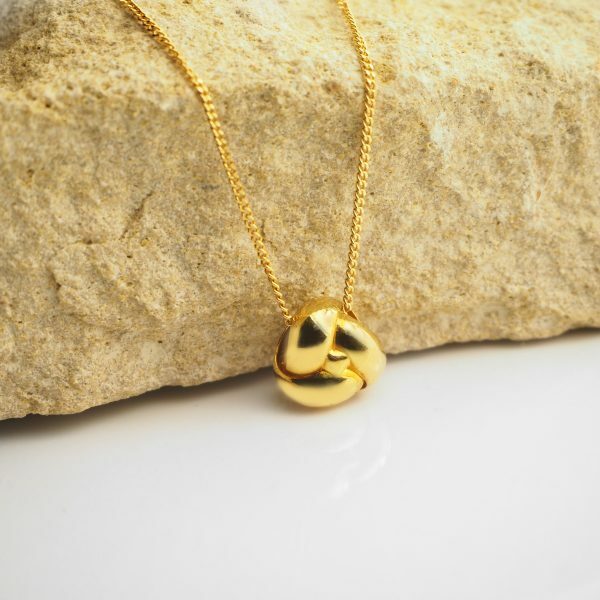 18ct Yellow Gold knot necklace