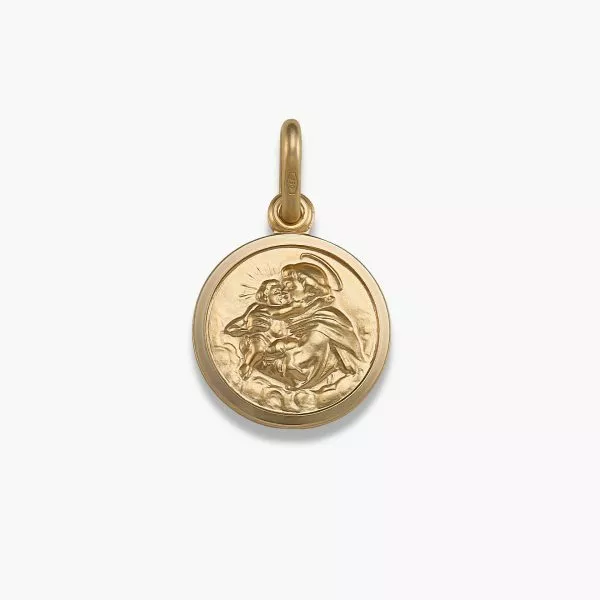 18ct yellow gold "St. Antonio" medal medium