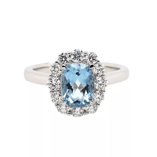 Santa maria aquamarine ring deals