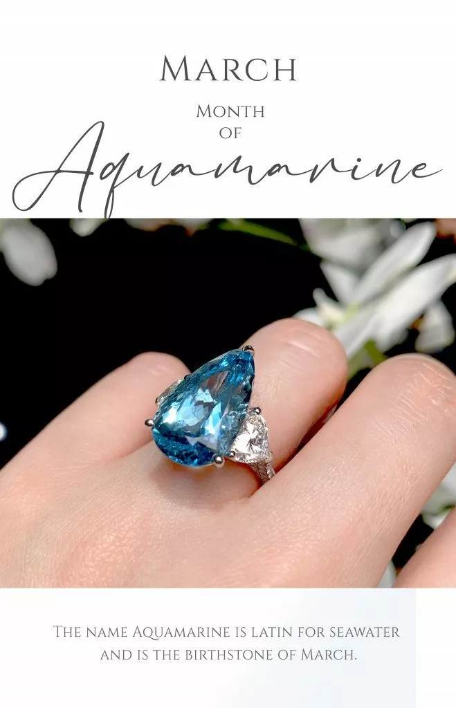 march- the month of aquamarine