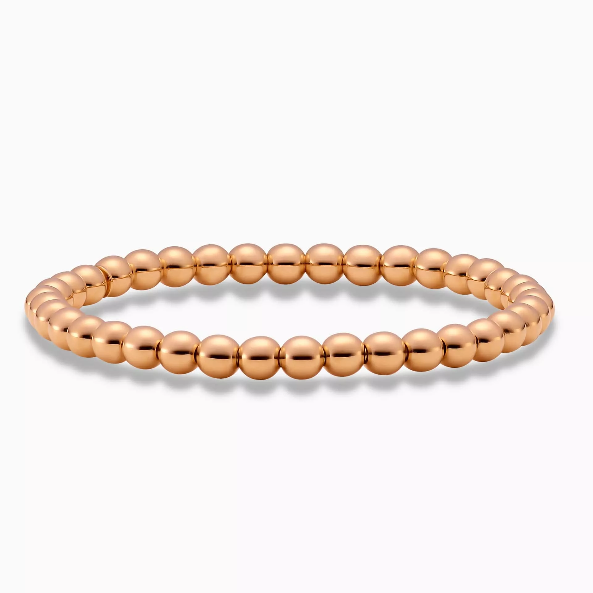 18ct rose gold stretchy ball bracelet Cerrone Jewellers